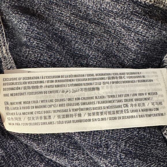 Abercrombie & Fitch Mens XX-Large Pullover Hoodie Stretch Pocket Marled Slits - Picture 9 of 9